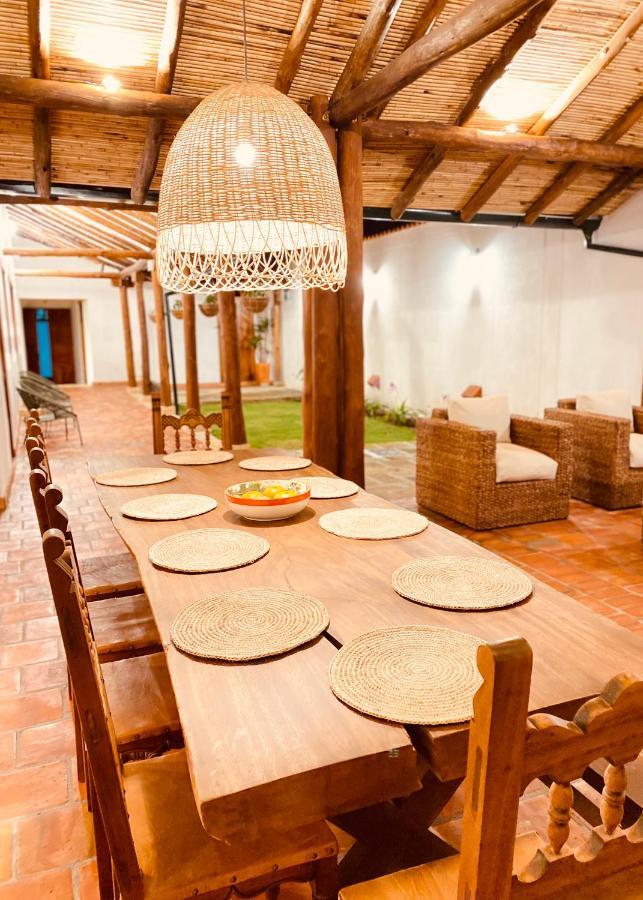 Casa Santo Domingo Guadalupe Santander Hotel Bagian luar foto