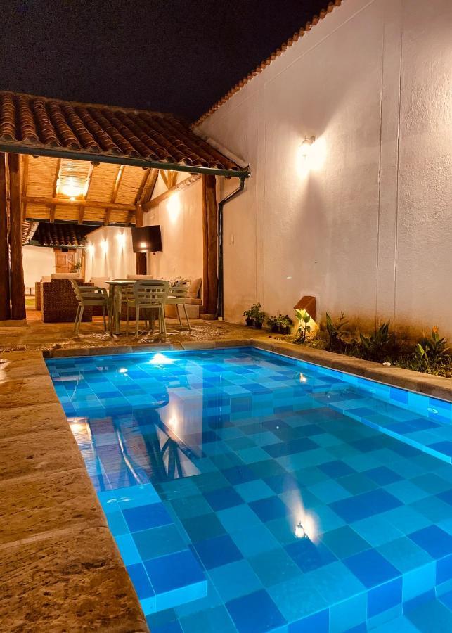 Casa Santo Domingo Guadalupe Santander Hotel Bagian luar foto
