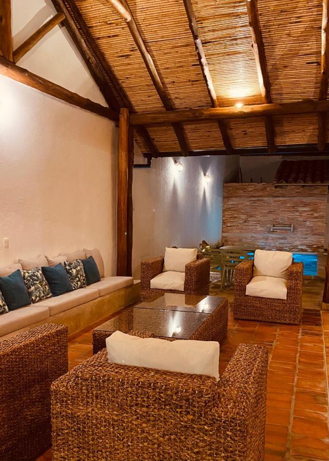 Casa Santo Domingo Guadalupe Santander Hotel Bagian luar foto