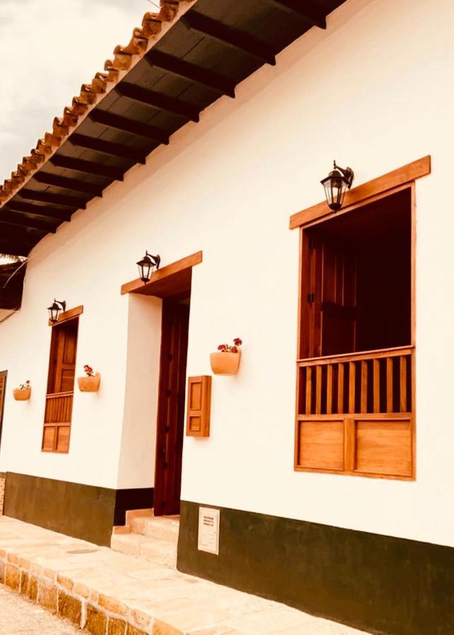 Casa Santo Domingo Guadalupe Santander Hotel Bagian luar foto